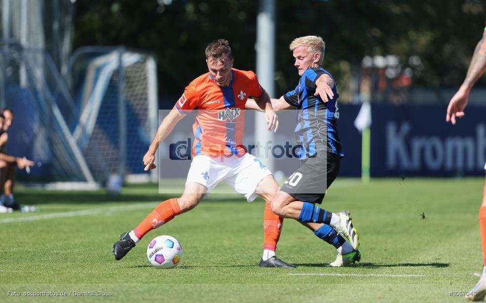 SV Waldhof Mannheim, SV Darmstadt 98, Testspiel, Voetball, Sport, Le Football, Germany, Futbol, Fotball, Fussball, Deutschland, DFL, DFB, Calcio, 2023/24, Saison 2023/2024 - Bild-ID: 1037043