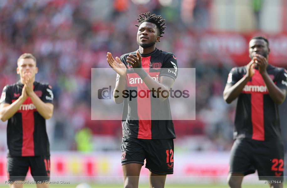 Bayer 04 Leverkusen, 1. FSV Mainz 05, Liga, Bundesliga, Voetball, Sport, Le Football, Germany, Futbol, Fotball, Fussball, Deutschland, DFL, DFB, Calcio, 2023/24, Saison 2023/2024 - Bild-ID: 1037944