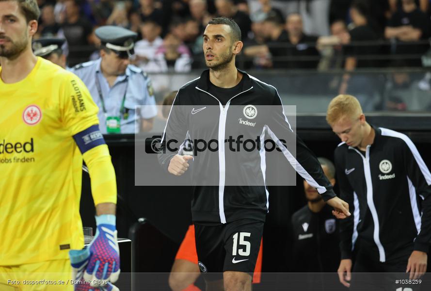 Eintracht Frankfurt, PAOK FC, UECL, Conference League, UEFA, Voetball, Sport, Le Football, Germany, Futbol, Fotball, Fussball, Deutschland, DFL, DFB, Calcio, 2023/24, Saison 2023/2024 - Bild-ID: 1038259