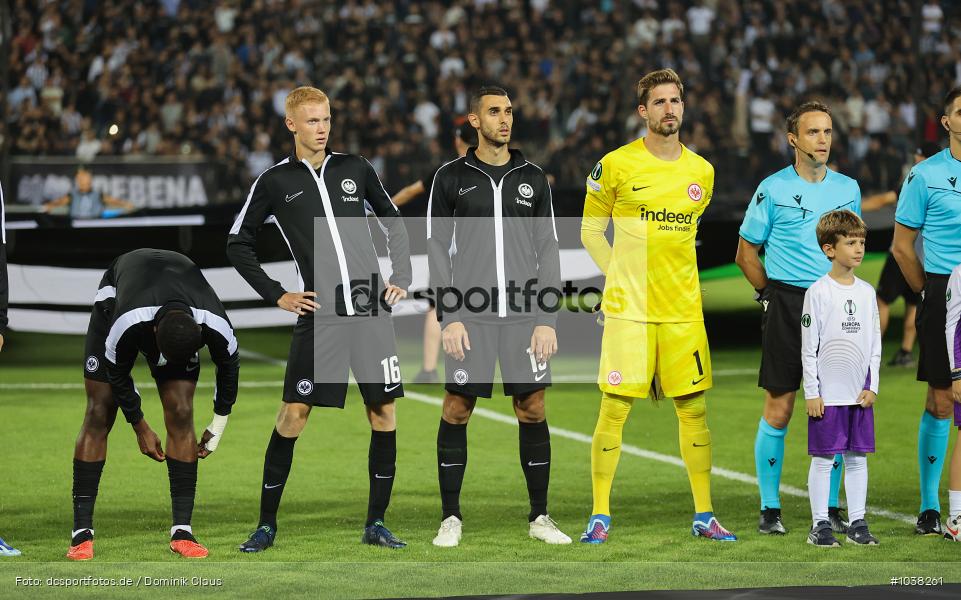 Eintracht Frankfurt, PAOK FC, UECL, Conference League, UEFA, Voetball, Sport, Le Football, Germany, Futbol, Fotball, Fussball, Deutschland, DFL, DFB, Calcio, 2023/24, Saison 2023/2024 - Bild-ID: 1038261