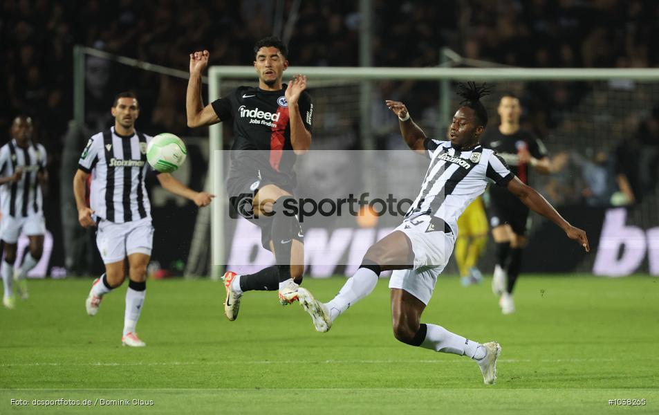 Eintracht Frankfurt, PAOK FC, UECL, Conference League, UEFA, Voetball, Sport, Le Football, Germany, Futbol, Fotball, Fussball, Deutschland, DFL, DFB, Calcio, 2023/24, Saison 2023/2024 - Bild-ID: 1038265