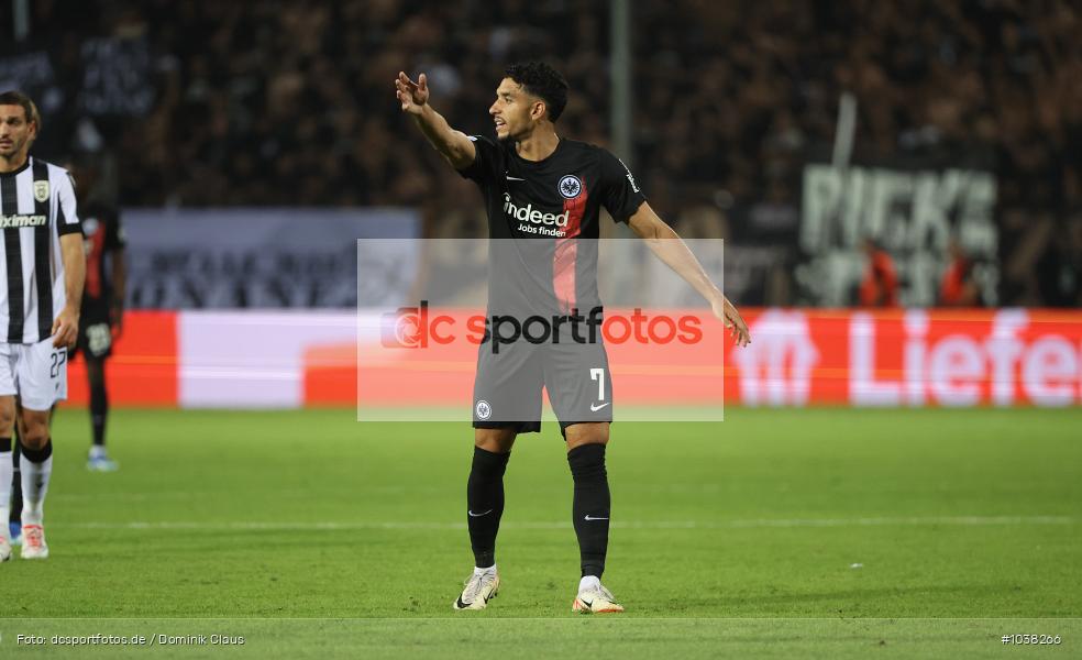 Eintracht Frankfurt, PAOK FC, UECL, Conference League, UEFA, Voetball, Sport, Le Football, Germany, Futbol, Fotball, Fussball, Deutschland, DFL, DFB, Calcio, 2023/24, Saison 2023/2024 - Bild-ID: 1038266