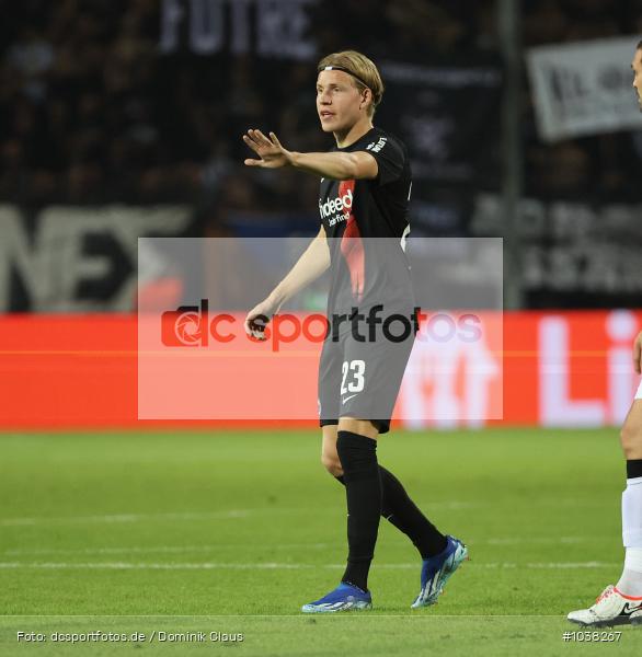 Eintracht Frankfurt, PAOK FC, UECL, Conference League, UEFA, Voetball, Sport, Le Football, Germany, Futbol, Fotball, Fussball, Deutschland, DFL, DFB, Calcio, 2023/24, Saison 2023/2024 - Bild-ID: 1038267 Eintracht Frankfurt, PAOK FC, UECL, Conference League, UEFA, Voetball, Sport, Le Football, Germany, Futbol, Fotball, Fussball, Deutschland, DFL, DFB, Calcio, 2023/24, Saison 2023/2024 - Bild-ID: 1038267