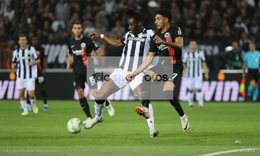 Eintracht Frankfurt, PAOK FC, UECL, Conference League, UEFA, Voetball, Sport, Le Football, Germany, Futbol, Fotball, Fussball, Deutschland, DFL, DFB, Calcio, 2023/24, Saison 2023/2024 - Bild-ID: 1038268