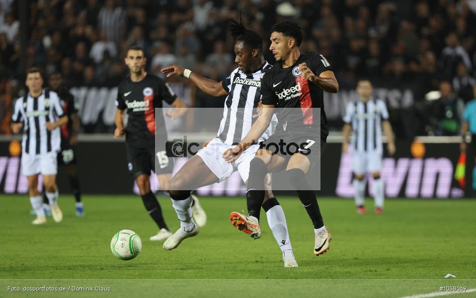 Eintracht Frankfurt, PAOK FC, UECL, Conference League, UEFA, Voetball, Sport, Le Football, Germany, Futbol, Fotball, Fussball, Deutschland, DFL, DFB, Calcio, 2023/24, Saison 2023/2024 - Bild-ID: 1038269