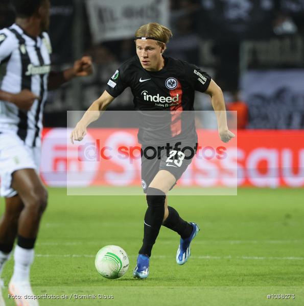 Eintracht Frankfurt, PAOK FC, UECL, Conference League, UEFA, Voetball, Sport, Le Football, Germany, Futbol, Fotball, Fussball, Deutschland, DFL, DFB, Calcio, 2023/24, Saison 2023/2024 - Bild-ID: 1038273