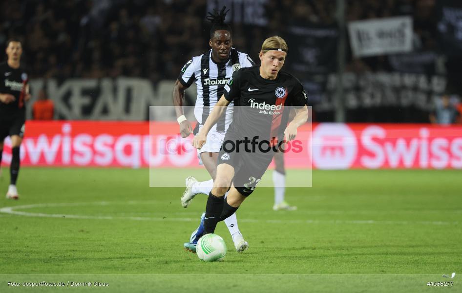 Eintracht Frankfurt, PAOK FC, UECL, Conference League, UEFA, Voetball, Sport, Le Football, Germany, Futbol, Fotball, Fussball, Deutschland, DFL, DFB, Calcio, 2023/24, Saison 2023/2024 - Bild-ID: 1038277