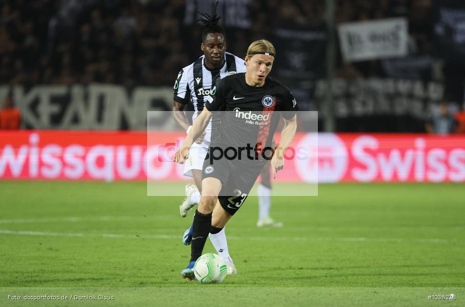 Eintracht Frankfurt, PAOK FC, UECL, Conference League, UEFA, Voetball, Sport, Le Football, Germany, Futbol, Fotball, Fussball, Deutschland, DFL, DFB, Calcio, 2023/24, Saison 2023/2024 - Bild-ID: 1038278