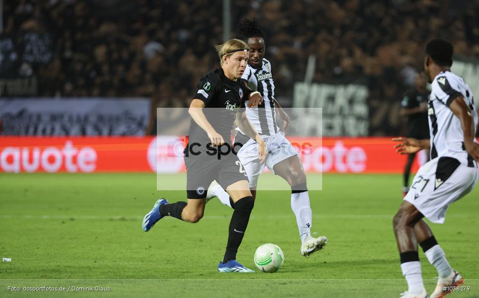 Eintracht Frankfurt, PAOK FC, UECL, Conference League, UEFA, Voetball, Sport, Le Football, Germany, Futbol, Fotball, Fussball, Deutschland, DFL, DFB, Calcio, 2023/24, Saison 2023/2024 - Bild-ID: 1038279