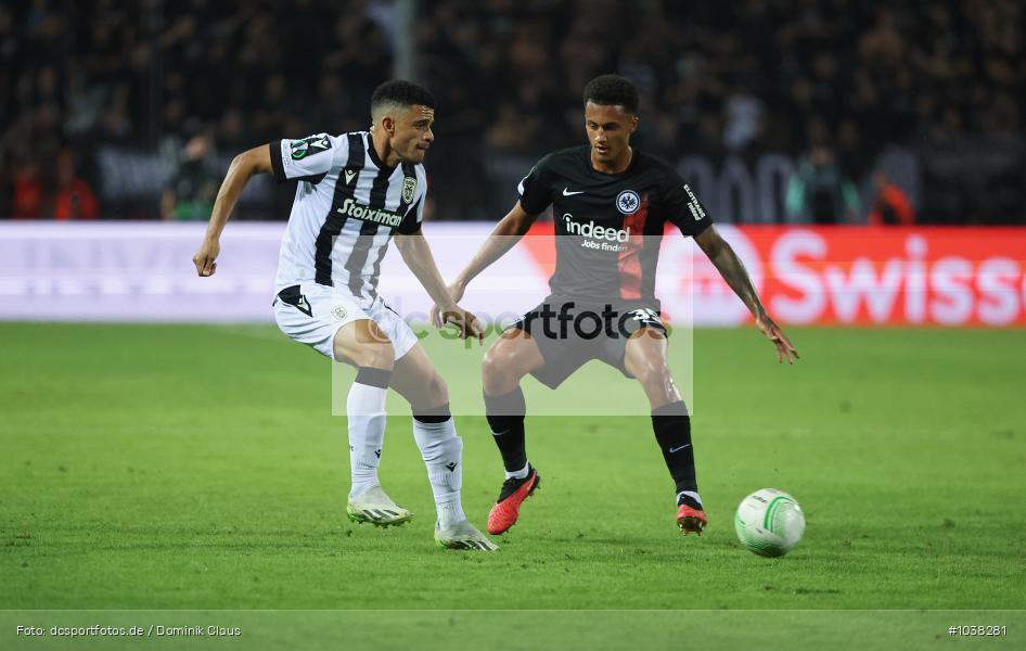 Eintracht Frankfurt, PAOK FC, UECL, Conference League, UEFA, Voetball, Sport, Le Football, Germany, Futbol, Fotball, Fussball, Deutschland, DFL, DFB, Calcio, 2023/24, Saison 2023/2024 - Bild-ID: 1038281