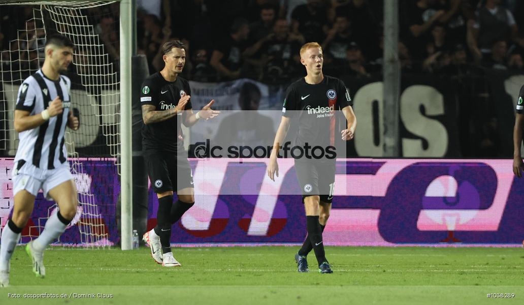 Eintracht Frankfurt, PAOK FC, UECL, Conference League, UEFA, Voetball, Sport, Le Football, Germany, Futbol, Fotball, Fussball, Deutschland, DFL, DFB, Calcio, 2023/24, Saison 2023/2024 - Bild-ID: 1038289