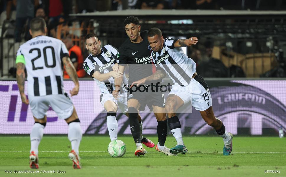 Eintracht Frankfurt, PAOK FC, UECL, Conference League, UEFA, Voetball, Sport, Le Football, Germany, Futbol, Fotball, Fussball, Deutschland, DFL, DFB, Calcio, 2023/24, Saison 2023/2024 - Bild-ID: 1038292 Eintracht Frankfurt, PAOK FC, UECL, Conference League, UEFA, Voetball, Sport, Le Football, Germany, Futbol, Fotball, Fussball, Deutschland, DFL, DFB, Calcio, 2023/24, Saison 2023/2024 - Bild-ID: 1038292
