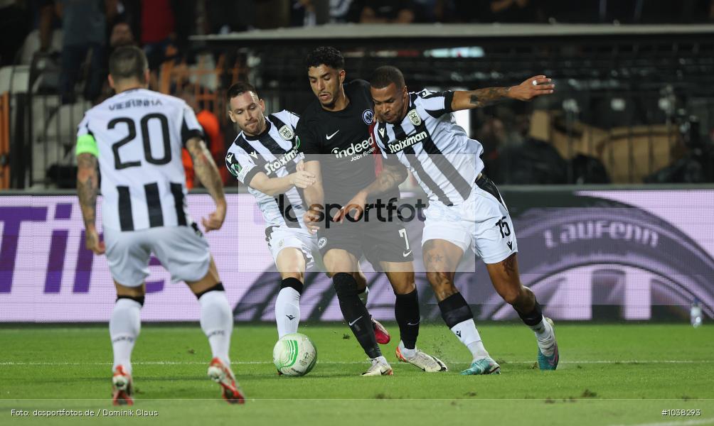 Eintracht Frankfurt, PAOK FC, UECL, Conference League, UEFA, Voetball, Sport, Le Football, Germany, Futbol, Fotball, Fussball, Deutschland, DFL, DFB, Calcio, 2023/24, Saison 2023/2024 - Bild-ID: 1038293