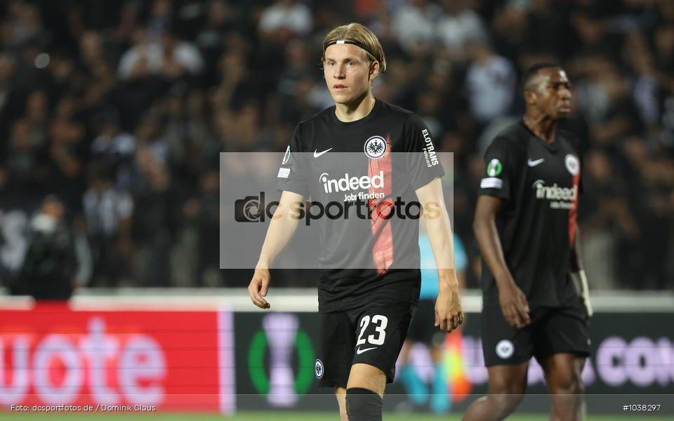 Eintracht Frankfurt, PAOK FC, UECL, Conference League, UEFA, Voetball, Sport, Le Football, Germany, Futbol, Fotball, Fussball, Deutschland, DFL, DFB, Calcio, 2023/24, Saison 2023/2024 - Bild-ID: 1038297