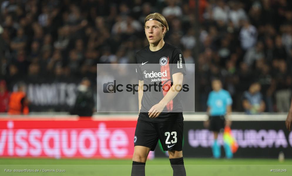 Eintracht Frankfurt, PAOK FC, UECL, Conference League, UEFA, Voetball, Sport, Le Football, Germany, Futbol, Fotball, Fussball, Deutschland, DFL, DFB, Calcio, 2023/24, Saison 2023/2024 - Bild-ID: 1038298