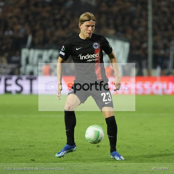 Eintracht Frankfurt, PAOK FC, UECL, Conference League, UEFA, Voetball, Sport, Le Football, Germany, Futbol, Fotball, Fussball, Deutschland, DFL, DFB, Calcio, 2023/24, Saison 2023/2024 - Bild-ID: 1038299