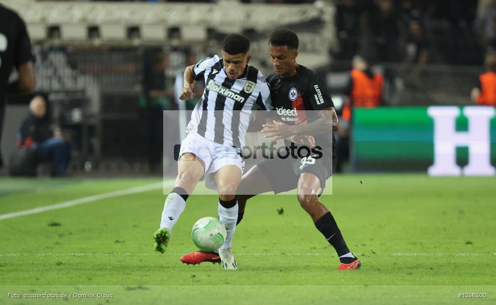 Eintracht Frankfurt, PAOK FC, UECL, Conference League, UEFA, Voetball, Sport, Le Football, Germany, Futbol, Fotball, Fussball, Deutschland, DFL, DFB, Calcio, 2023/24, Saison 2023/2024 - Bild-ID: 1038300