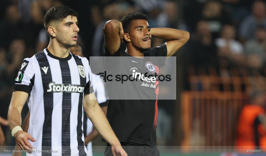 Eintracht Frankfurt, PAOK FC, UECL, Conference League, UEFA, Voetball, Sport, Le Football, Germany, Futbol, Fotball, Fussball, Deutschland, DFL, DFB, Calcio, 2023/24, Saison 2023/2024 - Bild-ID: 1038307