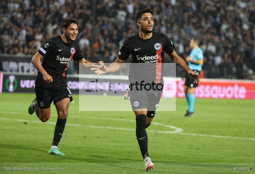 Eintracht Frankfurt, PAOK FC, UECL, Conference League, UEFA, Voetball, Sport, Le Football, Germany, Futbol, Fotball, Fussball, Deutschland, DFL, DFB, Calcio, 2023/24, Saison 2023/2024 - Bild-ID: 1038325