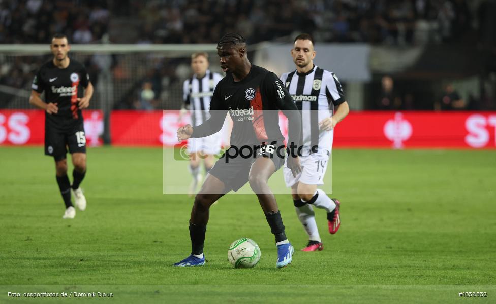 Eintracht Frankfurt, PAOK FC, UECL, Conference League, UEFA, Voetball, Sport, Le Football, Germany, Futbol, Fotball, Fussball, Deutschland, DFL, DFB, Calcio, 2023/24, Saison 2023/2024 - Bild-ID: 1038332