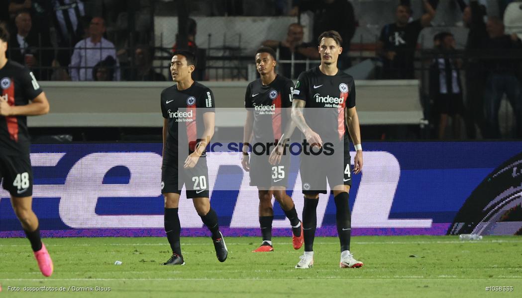 Eintracht Frankfurt, PAOK FC, UECL, Conference League, UEFA, Voetball, Sport, Le Football, Germany, Futbol, Fotball, Fussball, Deutschland, DFL, DFB, Calcio, 2023/24, Saison 2023/2024 - Bild-ID: 1038333