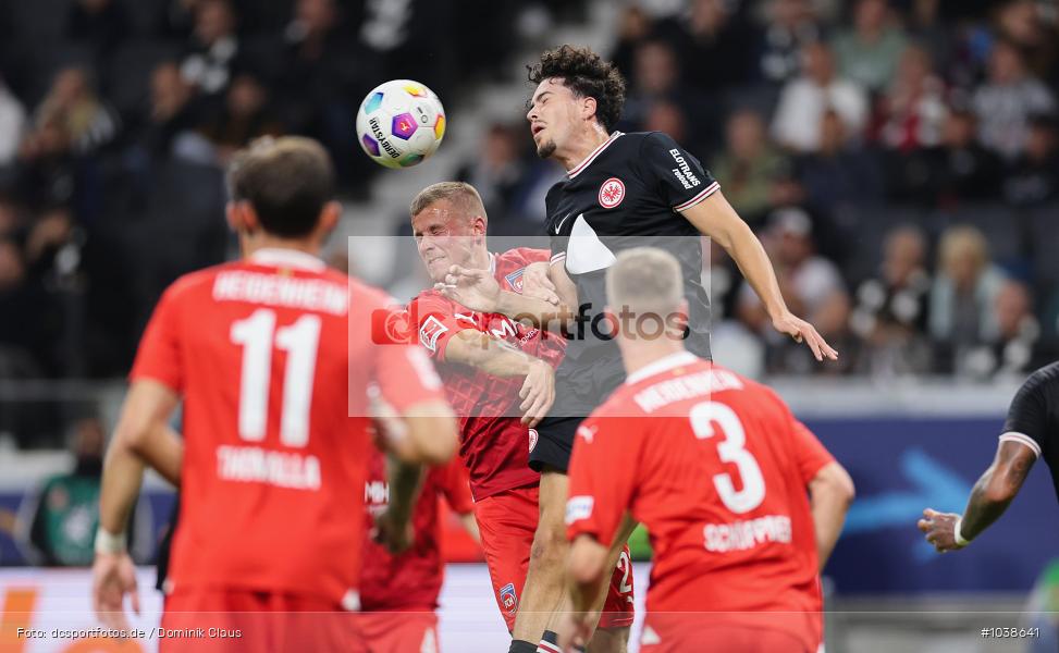 1. FC Heidenheim, Eintracht Frankfurt, Bundesliga, Voetball, Sport, Le Football, Germany, Futbol, Fotball, Fussball, Deutschland, DFL, DFB, Calcio, 2023/24, Saison 2023/2024 - Bild-ID: 1038641