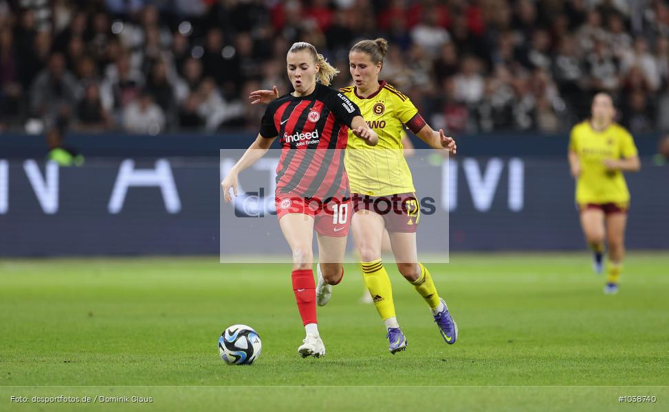 Prag, AC Sparta Praha, Eintracht Frankfurt, Frauen, Champions League, UWCL, Voetball, Sport, Le Football, Germany, Futbol, Fotball, Fussball, Deutschland, DFL, DFB, Calcio, 2023/24, Saison 2023/2024 - Bild-ID: 1038740