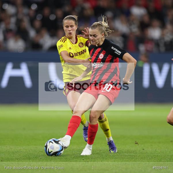 Prag, AC Sparta Praha, Eintracht Frankfurt, Frauen, Champions League, UWCL, Voetball, Sport, Le Football, Germany, Futbol, Fotball, Fussball, Deutschland, DFL, DFB, Calcio, 2023/24, Saison 2023/2024 - Bild-ID: 1038741