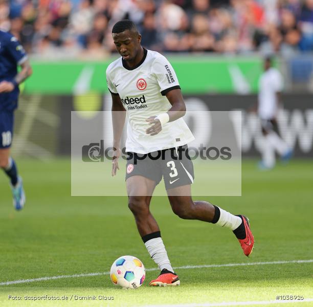 Eintracht Frankfurt, TSG 1899 Hoffenheim, 1. Bundesliga, Bundesliga, Voetball, Sport, Le Football, Germany, Futbol, Fotball, Fussball, Deutschland, DFL, DFB, Calcio, 2023/24, Saison 2023/2024 - Bild-ID: 1038926