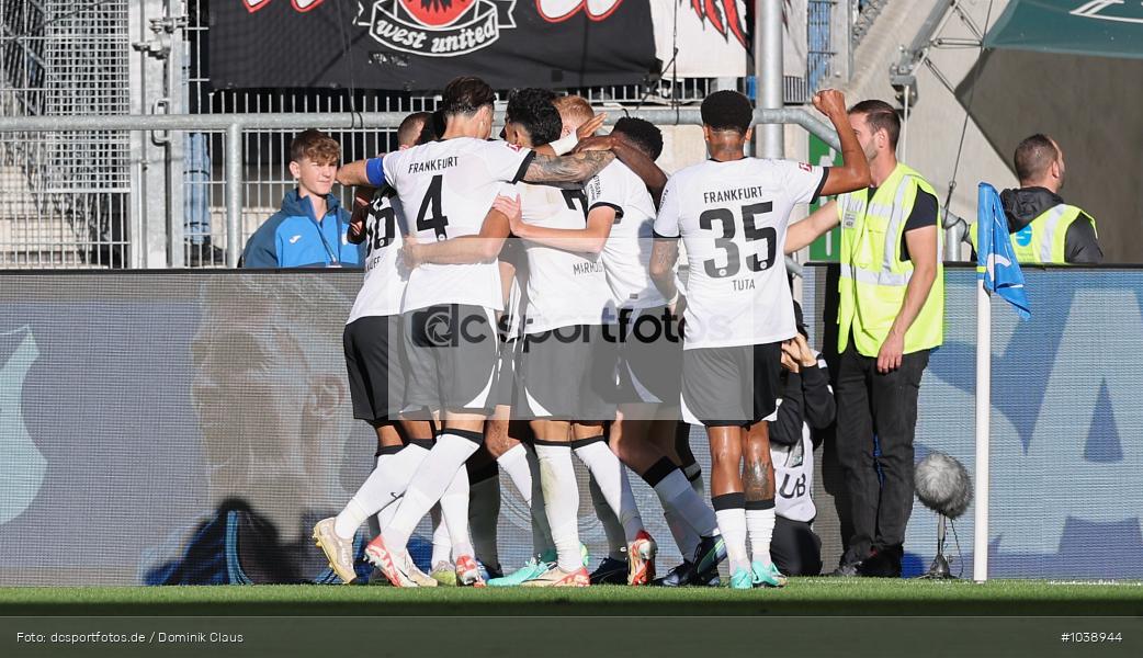 Eintracht Frankfurt, TSG 1899 Hoffenheim, 1. Bundesliga, Bundesliga, Voetball, Sport, Le Football, Germany, Futbol, Fotball, Fussball, Deutschland, DFL, DFB, Calcio, 2023/24, Saison 2023/2024 - Bild-ID: 1038944