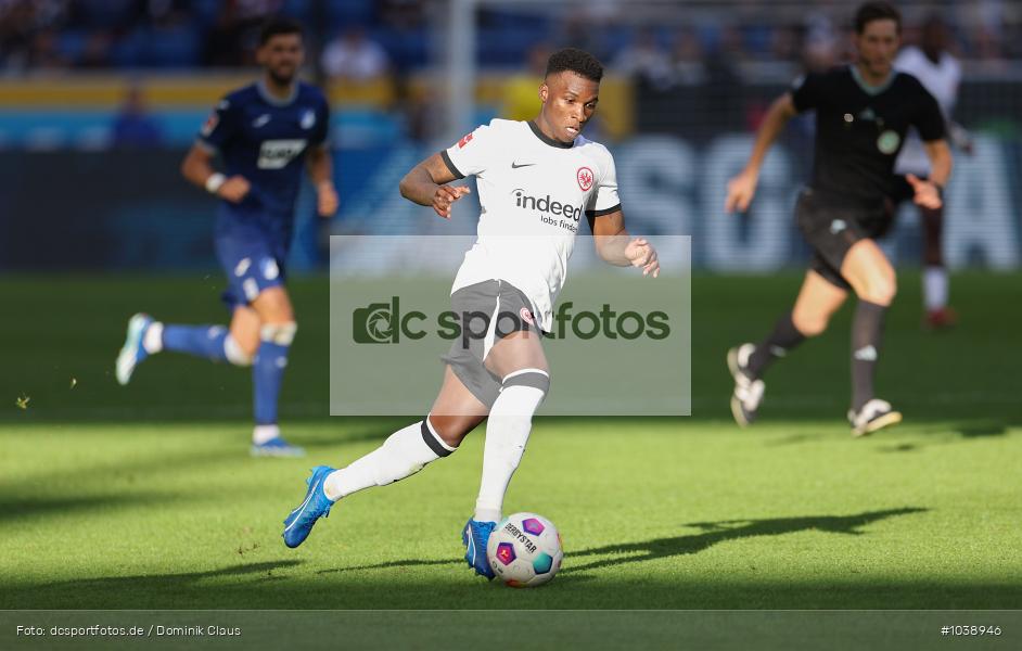 Eintracht Frankfurt, TSG 1899 Hoffenheim, 1. Bundesliga, Bundesliga, Voetball, Sport, Le Football, Germany, Futbol, Fotball, Fussball, Deutschland, DFL, DFB, Calcio, 2023/24, Saison 2023/2024 - Bild-ID: 1038946 Eintracht Frankfurt, TSG 1899 Hoffenheim, 1. Bundesliga, Bundesliga, Voetball, Sport, Le Football, Germany, Futbol, Fotball, Fussball, Deutschland, DFL, DFB, Calcio, 2023/24, Saison 2023/2024 - Bild-ID: 1038946