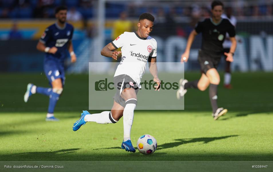 Eintracht Frankfurt, TSG 1899 Hoffenheim, 1. Bundesliga, Bundesliga, Voetball, Sport, Le Football, Germany, Futbol, Fotball, Fussball, Deutschland, DFL, DFB, Calcio, 2023/24, Saison 2023/2024 - Bild-ID: 1038947 Eintracht Frankfurt, TSG 1899 Hoffenheim, 1. Bundesliga, Bundesliga, Voetball, Sport, Le Football, Germany, Futbol, Fotball, Fussball, Deutschland, DFL, DFB, Calcio, 2023/24, Saison 2023/2024 - Bild-ID: 1038947