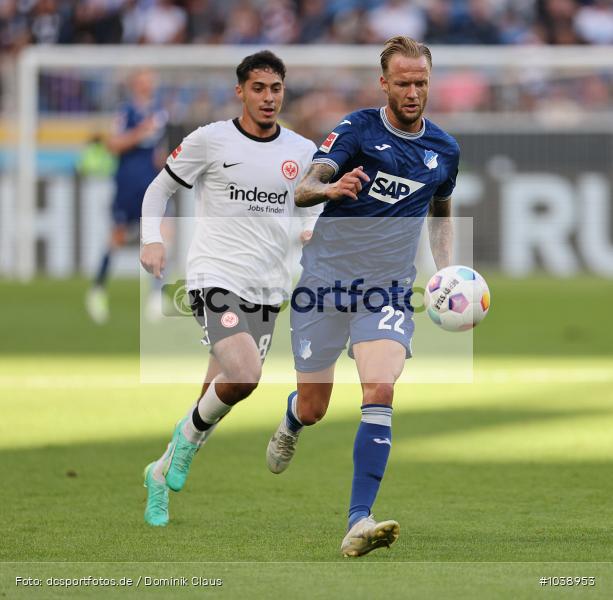 Eintracht Frankfurt, TSG 1899 Hoffenheim, 1. Bundesliga, Bundesliga, Voetball, Sport, Le Football, Germany, Futbol, Fotball, Fussball, Deutschland, DFL, DFB, Calcio, 2023/24, Saison 2023/2024 - Bild-ID: 1038953 Eintracht Frankfurt, TSG 1899 Hoffenheim, 1. Bundesliga, Bundesliga, Voetball, Sport, Le Football, Germany, Futbol, Fotball, Fussball, Deutschland, DFL, DFB, Calcio, 2023/24, Saison 2023/2024 - Bild-ID: 1038953