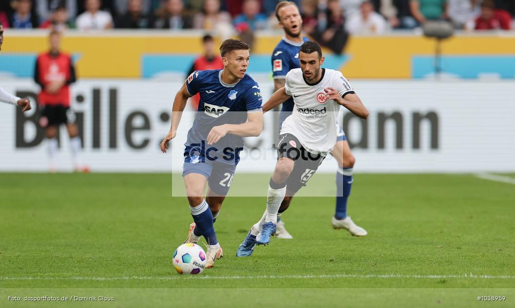 Eintracht Frankfurt, TSG 1899 Hoffenheim, 1. Bundesliga, Bundesliga, Voetball, Sport, Le Football, Germany, Futbol, Fotball, Fussball, Deutschland, DFL, DFB, Calcio, 2023/24, Saison 2023/2024 - Bild-ID: 1038959 Eintracht Frankfurt, TSG 1899 Hoffenheim, 1. Bundesliga, Bundesliga, Voetball, Sport, Le Football, Germany, Futbol, Fotball, Fussball, Deutschland, DFL, DFB, Calcio, 2023/24, Saison 2023/2024 - Bild-ID: 1038959