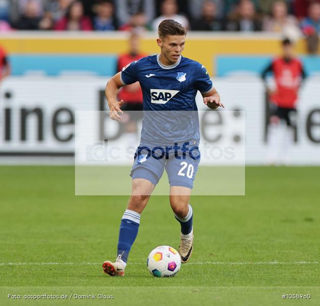 Eintracht Frankfurt, TSG 1899 Hoffenheim, 1. Bundesliga, Bundesliga, Voetball, Sport, Le Football, Germany, Futbol, Fotball, Fussball, Deutschland, DFL, DFB, Calcio, 2023/24, Saison 2023/2024 - Bild-ID: 1038960