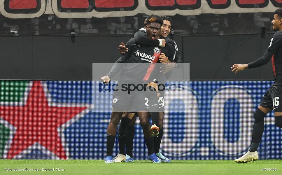 HJK Helsinki, Eintracht Frankfurt, UECL, Conference League, UEFA, Voetball, Sport, Le Football, Germany, Futbol, Fotball, Fussball, Deutschland, DFL, DFB, Calcio, 2023/24, Saison 2023/2024 - Bild-ID: 1039188 HJK Helsinki, Eintracht Frankfurt, UECL, Conference League, UEFA, Voetball, Sport, Le Football, Germany, Futbol, Fotball, Fussball, Deutschland, DFL, DFB, Calcio, 2023/24, Saison 2023/2024 - Bild-ID: 1039188