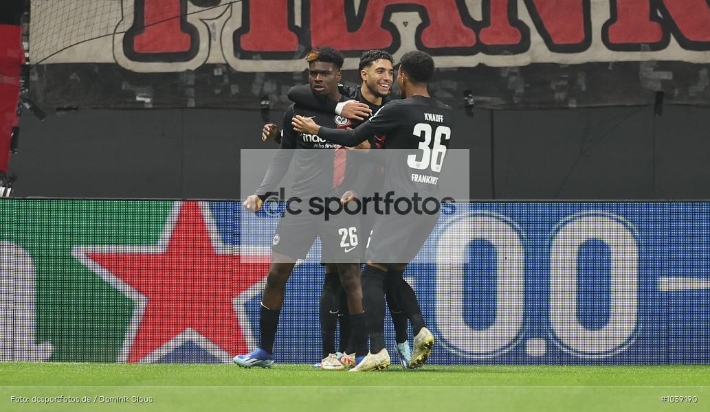 HJK Helsinki, Eintracht Frankfurt, UECL, Conference League, UEFA, Voetball, Sport, Le Football, Germany, Futbol, Fotball, Fussball, Deutschland, DFL, DFB, Calcio, 2023/24, Saison 2023/2024 - Bild-ID: 1039190 HJK Helsinki, Eintracht Frankfurt, UECL, Conference League, UEFA, Voetball, Sport, Le Football, Germany, Futbol, Fotball, Fussball, Deutschland, DFL, DFB, Calcio, 2023/24, Saison 2023/2024 - Bild-ID: 1039190