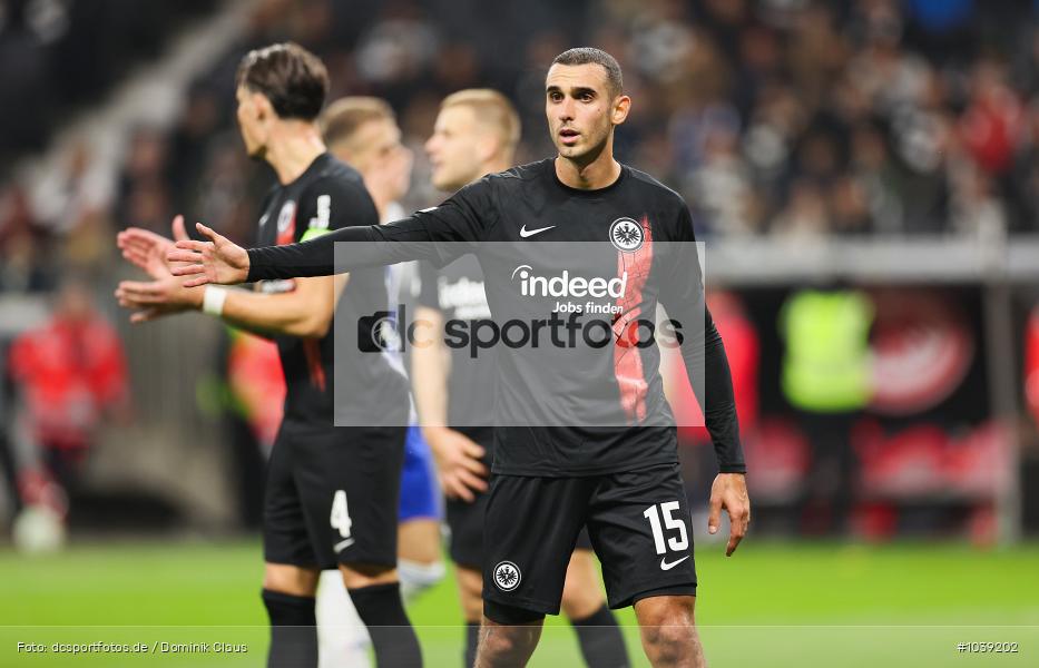 HJK Helsinki, Eintracht Frankfurt, UECL, Conference League, UEFA, Voetball, Sport, Le Football, Germany, Futbol, Fotball, Fussball, Deutschland, DFL, DFB, Calcio, 2023/24, Saison 2023/2024 - Bild-ID: 1039202 HJK Helsinki, Eintracht Frankfurt, UECL, Conference League, UEFA, Voetball, Sport, Le Football, Germany, Futbol, Fotball, Fussball, Deutschland, DFL, DFB, Calcio, 2023/24, Saison 2023/2024 - Bild-ID: 1039202