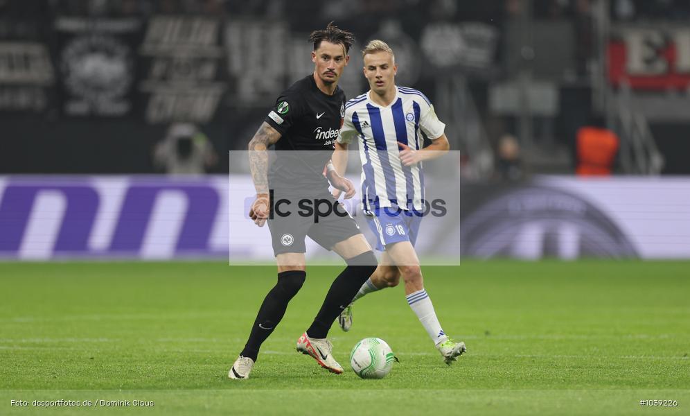 HJK Helsinki, Eintracht Frankfurt, UECL, Conference League, UEFA, Voetball, Sport, Le Football, Germany, Futbol, Fotball, Fussball, Deutschland, DFL, DFB, Calcio, 2023/24, Saison 2023/2024 - Bild-ID: 1039226