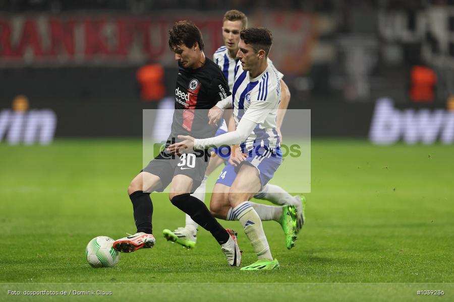 HJK Helsinki, Eintracht Frankfurt, UECL, Conference League, UEFA, Voetball, Sport, Le Football, Germany, Futbol, Fotball, Fussball, Deutschland, DFL, DFB, Calcio, 2023/24, Saison 2023/2024 - Bild-ID: 1039236 HJK Helsinki, Eintracht Frankfurt, UECL, Conference League, UEFA, Voetball, Sport, Le Football, Germany, Futbol, Fotball, Fussball, Deutschland, DFL, DFB, Calcio, 2023/24, Saison 2023/2024 - Bild-ID: 1039236