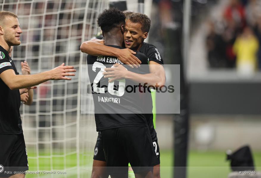 HJK Helsinki, Eintracht Frankfurt, UECL, Conference League, UEFA, Voetball, Sport, Le Football, Germany, Futbol, Fotball, Fussball, Deutschland, DFL, DFB, Calcio, 2023/24, Saison 2023/2024 - Bild-ID: 1039246 HJK Helsinki, Eintracht Frankfurt, UECL, Conference League, UEFA, Voetball, Sport, Le Football, Germany, Futbol, Fotball, Fussball, Deutschland, DFL, DFB, Calcio, 2023/24, Saison 2023/2024 - Bild-ID: 1039246