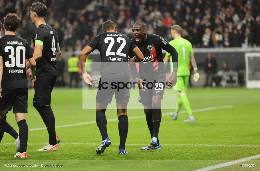 HJK Helsinki, Eintracht Frankfurt, UECL, Conference League, UEFA, Voetball, Sport, Le Football, Germany, Futbol, Fotball, Fussball, Deutschland, DFL, DFB, Calcio, 2023/24, Saison 2023/2024 - Bild-ID: 1039257 HJK Helsinki, Eintracht Frankfurt, UECL, Conference League, UEFA, Voetball, Sport, Le Football, Germany, Futbol, Fotball, Fussball, Deutschland, DFL, DFB, Calcio, 2023/24, Saison 2023/2024 - Bild-ID: 1039257