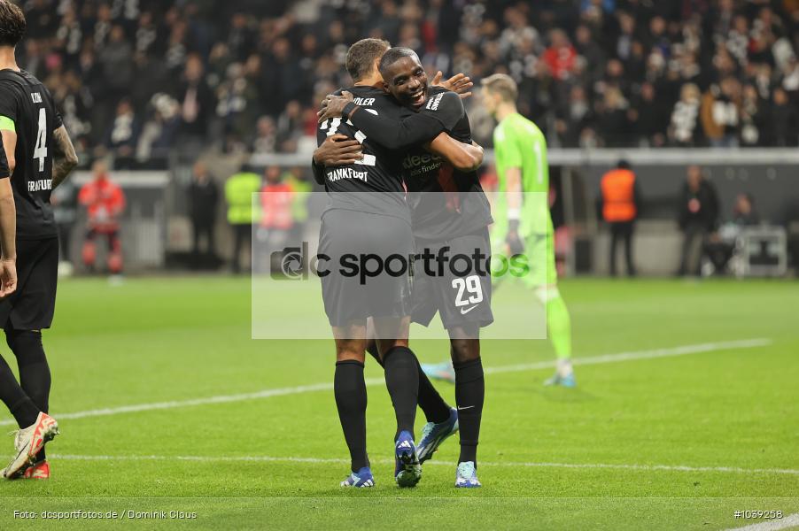 HJK Helsinki, Eintracht Frankfurt, UECL, Conference League, UEFA, Voetball, Sport, Le Football, Germany, Futbol, Fotball, Fussball, Deutschland, DFL, DFB, Calcio, 2023/24, Saison 2023/2024 - Bild-ID: 1039258 HJK Helsinki, Eintracht Frankfurt, UECL, Conference League, UEFA, Voetball, Sport, Le Football, Germany, Futbol, Fotball, Fussball, Deutschland, DFL, DFB, Calcio, 2023/24, Saison 2023/2024 - Bild-ID: 1039258