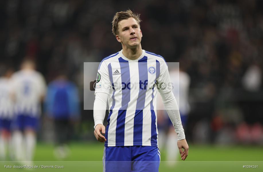 HJK Helsinki, Eintracht Frankfurt, UECL, Conference League, UEFA, Voetball, Sport, Le Football, Germany, Futbol, Fotball, Fussball, Deutschland, DFL, DFB, Calcio, 2023/24, Saison 2023/2024 - Bild-ID: 1039261 HJK Helsinki, Eintracht Frankfurt, UECL, Conference League, UEFA, Voetball, Sport, Le Football, Germany, Futbol, Fotball, Fussball, Deutschland, DFL, DFB, Calcio, 2023/24, Saison 2023/2024 - Bild-ID: 1039261