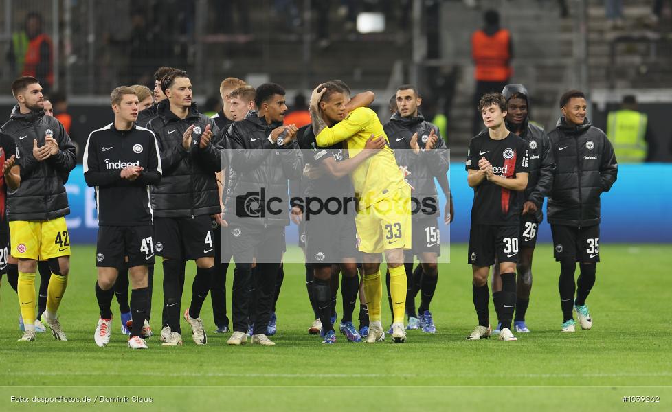 HJK Helsinki, Eintracht Frankfurt, UECL, Conference League, UEFA, Voetball, Sport, Le Football, Germany, Futbol, Fotball, Fussball, Deutschland, DFL, DFB, Calcio, 2023/24, Saison 2023/2024 - Bild-ID: 1039262 HJK Helsinki, Eintracht Frankfurt, UECL, Conference League, UEFA, Voetball, Sport, Le Football, Germany, Futbol, Fotball, Fussball, Deutschland, DFL, DFB, Calcio, 2023/24, Saison 2023/2024 - Bild-ID: 1039262