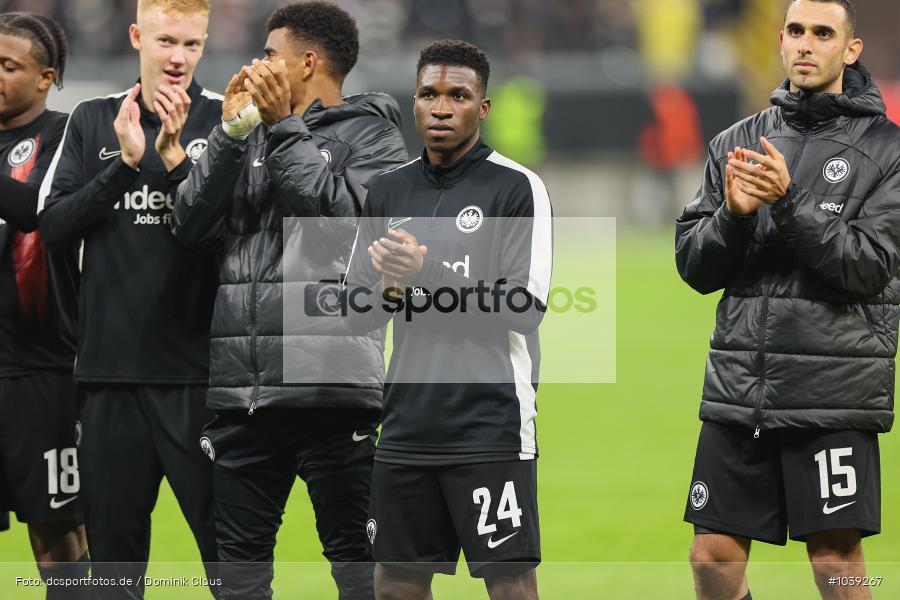 HJK Helsinki, Eintracht Frankfurt, UECL, Conference League, UEFA, Voetball, Sport, Le Football, Germany, Futbol, Fotball, Fussball, Deutschland, DFL, DFB, Calcio, 2023/24, Saison 2023/2024 - Bild-ID: 1039267 HJK Helsinki, Eintracht Frankfurt, UECL, Conference League, UEFA, Voetball, Sport, Le Football, Germany, Futbol, Fotball, Fussball, Deutschland, DFL, DFB, Calcio, 2023/24, Saison 2023/2024 - Bild-ID: 1039267