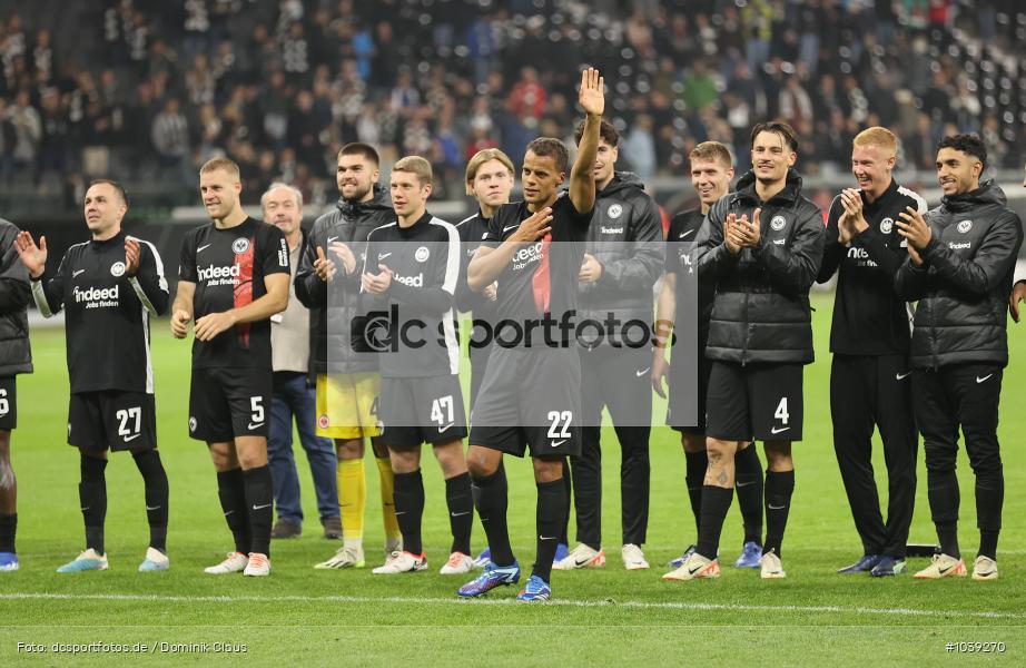 HJK Helsinki, Eintracht Frankfurt, UECL, Conference League, UEFA, Voetball, Sport, Le Football, Germany, Futbol, Fotball, Fussball, Deutschland, DFL, DFB, Calcio, 2023/24, Saison 2023/2024 - Bild-ID: 1039270 HJK Helsinki, Eintracht Frankfurt, UECL, Conference League, UEFA, Voetball, Sport, Le Football, Germany, Futbol, Fotball, Fussball, Deutschland, DFL, DFB, Calcio, 2023/24, Saison 2023/2024 - Bild-ID: 1039270