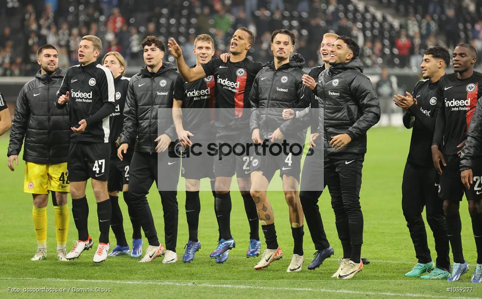 HJK Helsinki, Eintracht Frankfurt, UECL, Conference League, UEFA, Voetball, Sport, Le Football, Germany, Futbol, Fotball, Fussball, Deutschland, DFL, DFB, Calcio, 2023/24, Saison 2023/2024 - Bild-ID: 1039277 HJK Helsinki, Eintracht Frankfurt, UECL, Conference League, UEFA, Voetball, Sport, Le Football, Germany, Futbol, Fotball, Fussball, Deutschland, DFL, DFB, Calcio, 2023/24, Saison 2023/2024 - Bild-ID: 1039277