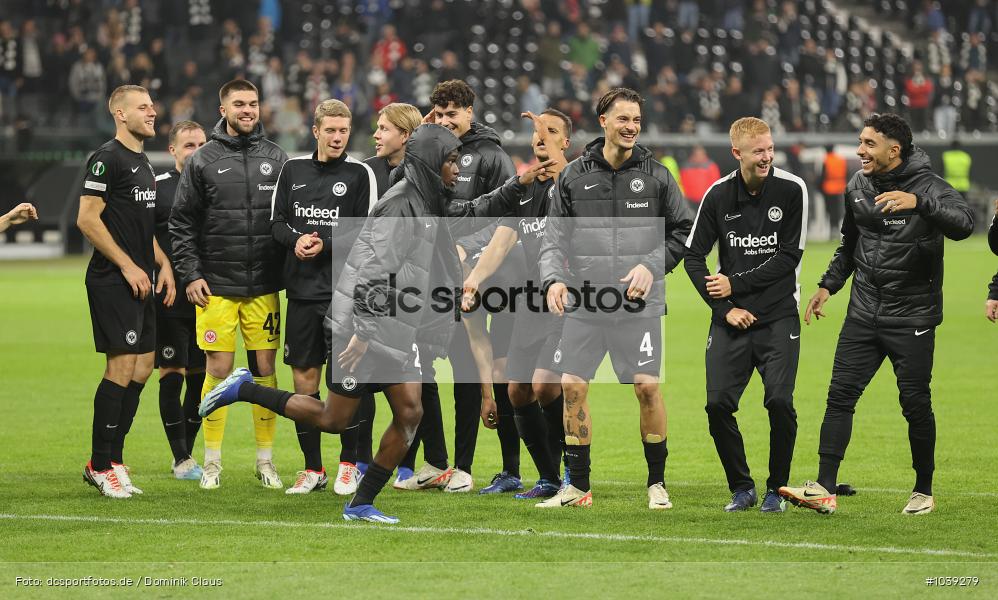 HJK Helsinki, Eintracht Frankfurt, UECL, Conference League, UEFA, Voetball, Sport, Le Football, Germany, Futbol, Fotball, Fussball, Deutschland, DFL, DFB, Calcio, 2023/24, Saison 2023/2024 - Bild-ID: 1039279