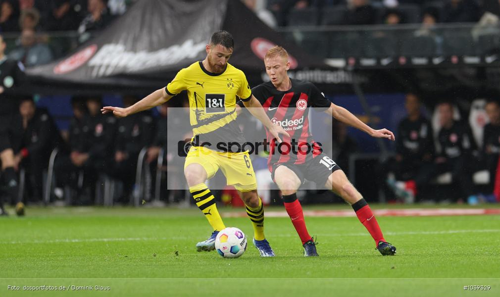 Borussia Dortmund, Eintracht Frankfurt, Bundesliga, Voetball, Sport, Le Football, Germany, Futbol, Fotball, Fussball, Deutschland, DFL, DFB, Calcio, 2023/24, Saison 2023/2024 - Bild-ID: 1039329